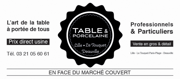 TABLE & PORCELAINE